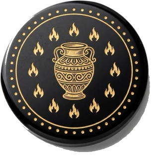 Sharad Navratri festival medallion